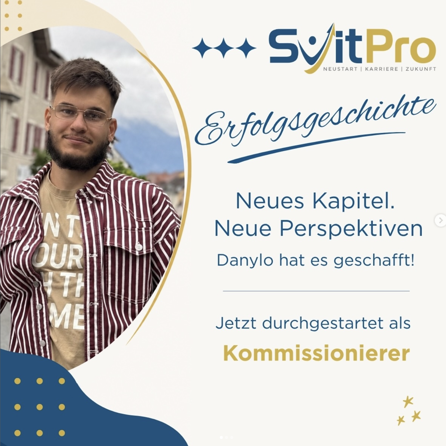 Danylo – Erfolgsgeschichte bei SvitPro