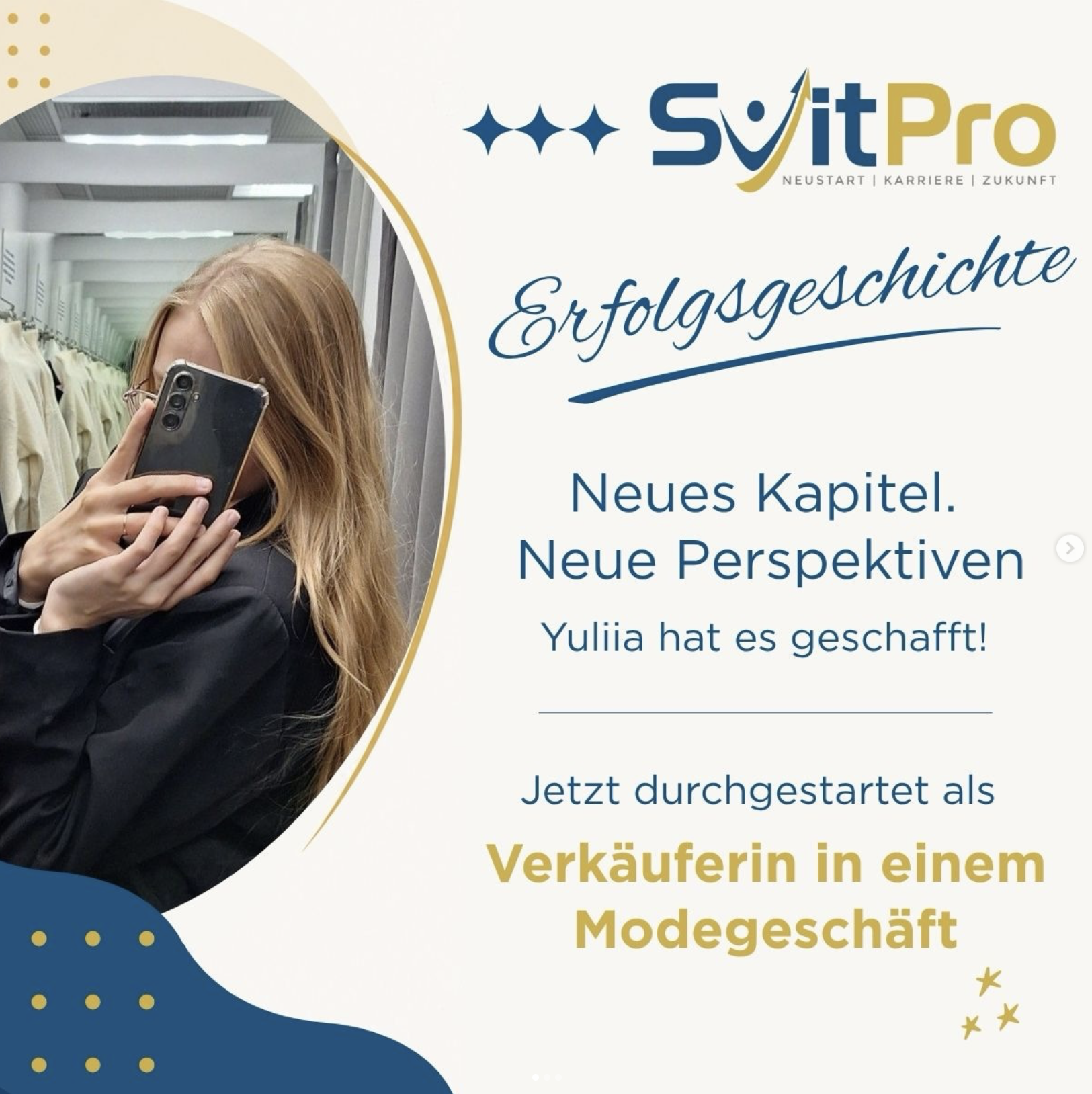 Julia – Erfolgsgeschichte bei SvitPro